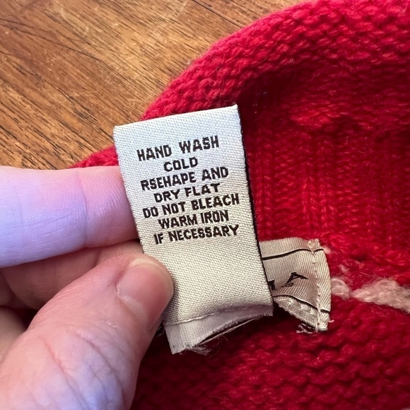 Sonoma Roll Neck Wool Blend Snowflake Sweater Boxy Cut / Xlarge - Picture 10 of 10